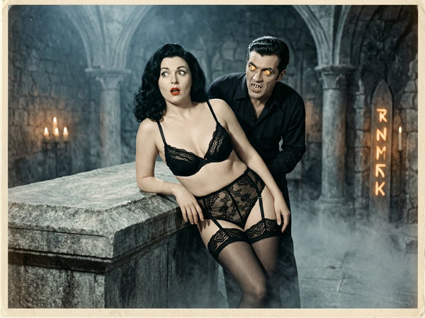 Wan V2.7 (NSFW) — Moonlit Horror-Erotica Blend — Retro
