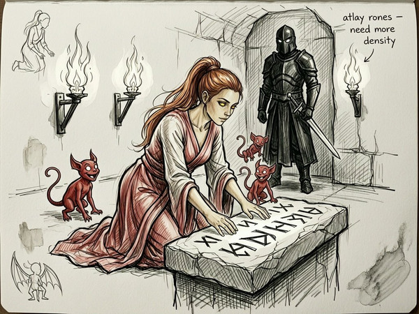 Wan V2.7 (NSFW) — Altar of Desire — Sketch