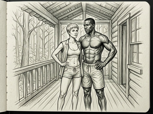 Wan V2.7 (NSFW) — Cabin in the Woods — Sketch