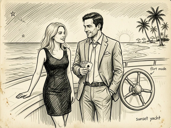 Wan V2.7 (NSFW) — Luxury Yacht Romance — Sketch