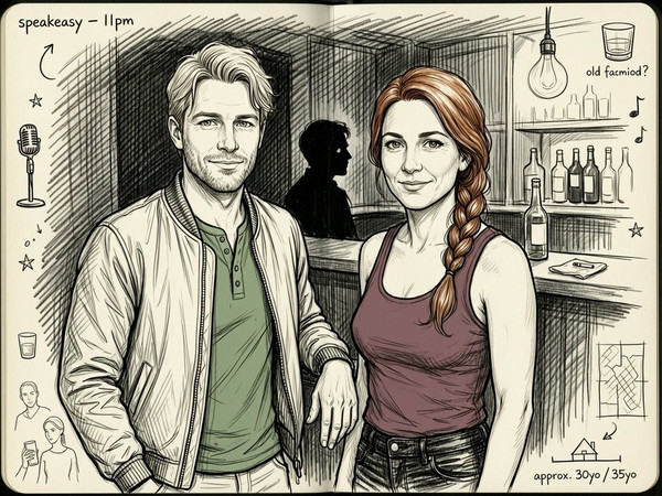 Wan V2.7 (NSFW) — Speakeasy Hidden Tension — Sketch