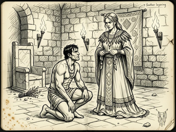 Wan V2.7 (NSFW) — Tribal Guardian's Desire — Sketch