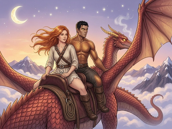 Wan V2.7 (NSFW) — Dragonrider at Dawn — Soft