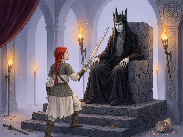 Wan V2.7 (NSFW) — The Shieldmaiden and the Dark Lord — Soft