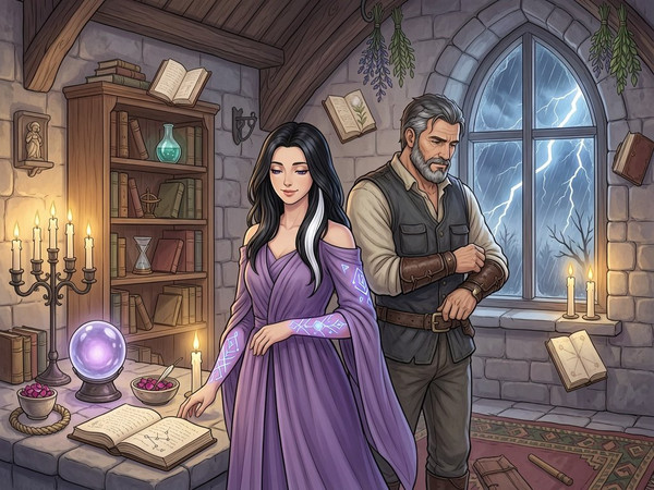 Wan V2.7 (NSFW) — A Night in the Sorceress's Tower — Soft