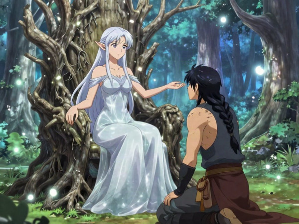 Z-Image Turbo — The Elven Queen's Champion — Anime