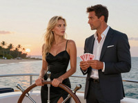 Z-Image Turbo generated image for Luxury Yacht Romance - Digital Art