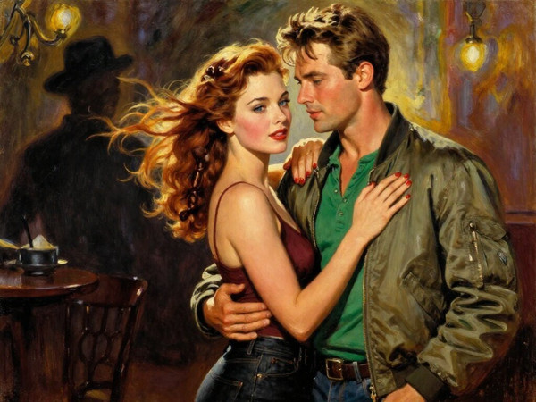 Z-Image Turbo — Speakeasy Hidden Tension — Classic Romance