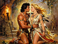 Z-Image Turbo — Tribal Guardian's Desire — Classic Romance