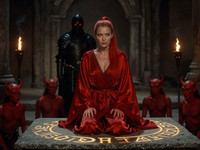 Z-Image Turbo generated image for Altar of Desire - Dark Fantasy