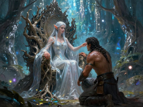 Z-Image Turbo — The Elven Queen's Champion — Epic Fantasy