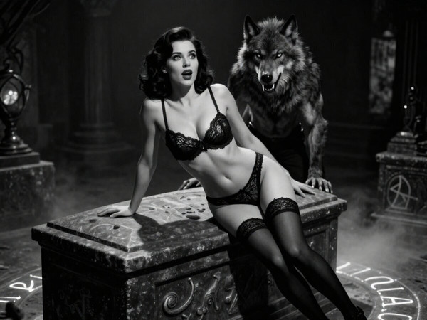 Z-Image Turbo — Moonlit Horror-Erotica Blend — Film Noir