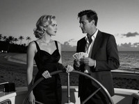Z-Image Turbo generated image for Luxury Yacht Romance - Film Noir