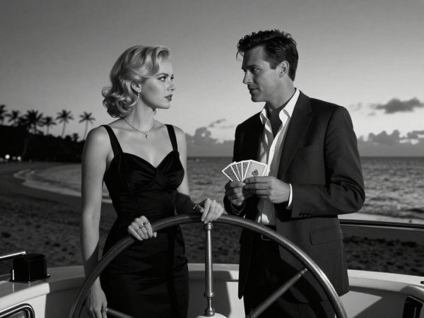 Z-Image Turbo — Luxury Yacht Romance — Film Noir