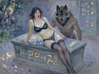 Z-Image Turbo — Moonlit Horror-Erotica Blend — Impressionism