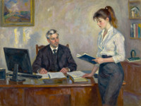 Z-Image Turbo — Office Heat Classics — Impressionism