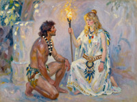 Z-Image Turbo — Tribal Guardian's Desire — Impressionism