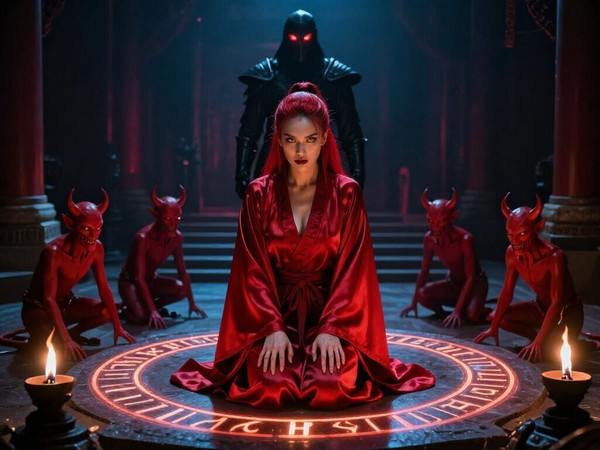 Z-Image Turbo — Altar of Desire — Neo Noir