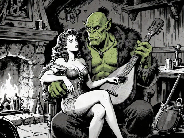 Z-Image Turbo — After the Quest — Noir Comic