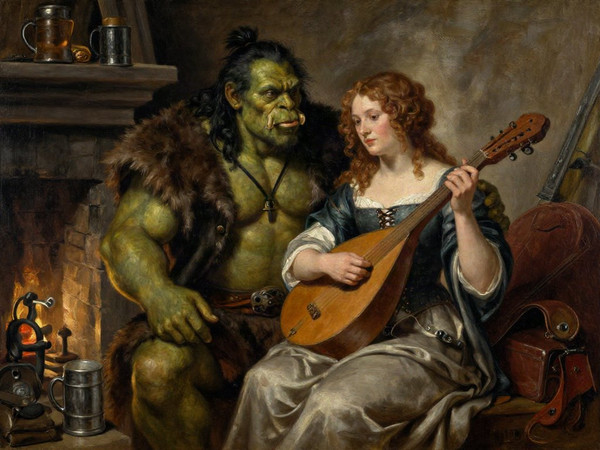 Z-Image Turbo — After the Quest — Oil Painting