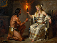 Z-Image Turbo — Tribal Guardian's Desire — Oil Painting