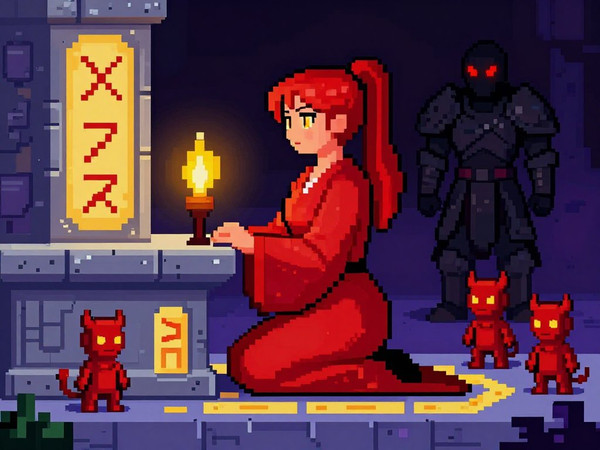 Z-Image Turbo — Altar of Desire — Pixel Art