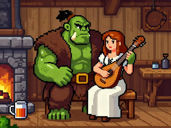 Z-Image Turbo — After the Quest — Pixel Art
