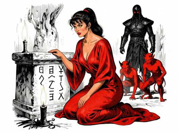 Z-Image Turbo — Altar of Desire — Pulp Ink