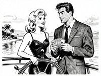 Z-Image Turbo — Luxury Yacht Romance — Pulp Ink