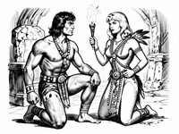 Z-Image Turbo — Tribal Guardian's Desire — Pulp Ink