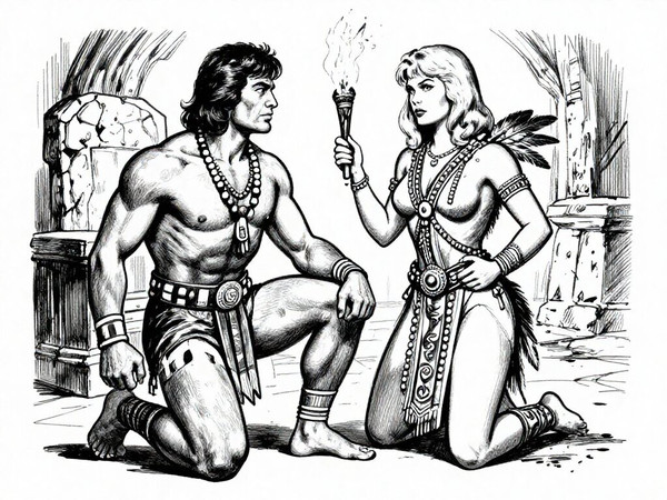 Z-Image Turbo — Tribal Guardian's Desire — Pulp Ink