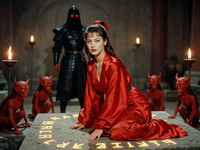 Z-Image Turbo generated image for Altar of Desire - Retro