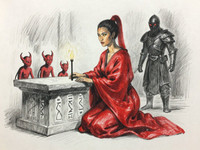 Z-Image Turbo — Altar of Desire — Sketch