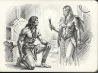 Z-Image Turbo — Tribal Guardian's Desire — Sketch