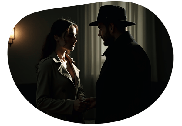 Interrogatoire Sensuel date idea illustration