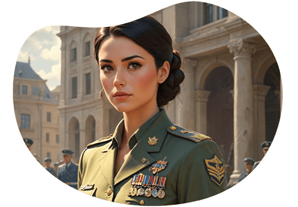 Military Inspection date idea illustration