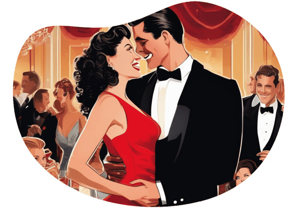 Naughty Talk date idea illustration