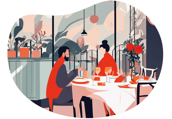 Odessa Love Journey date idea illustration