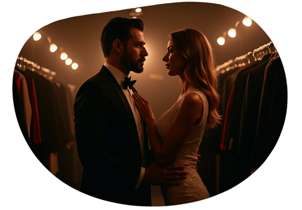 Personal Shopper Seduction date idea illustration
