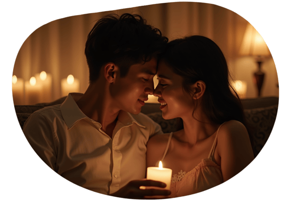 Petualangan Panas di Rumah date idea illustration