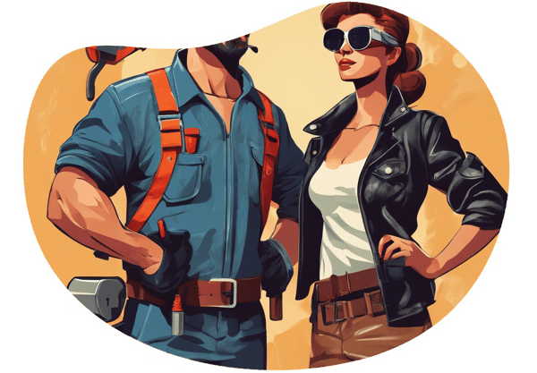 Pipe Dreams and Covert Schemes date idea illustration