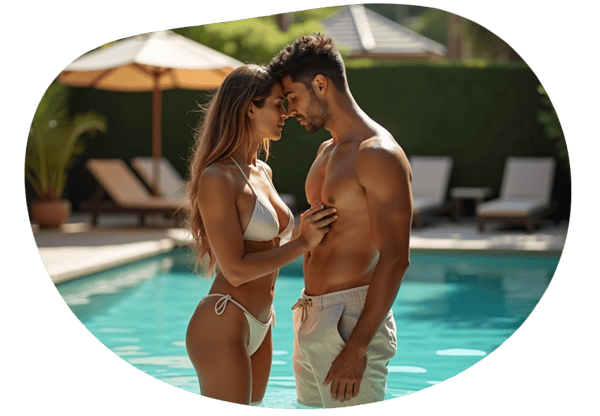 Pool Boy's Secret Service date idea illustration