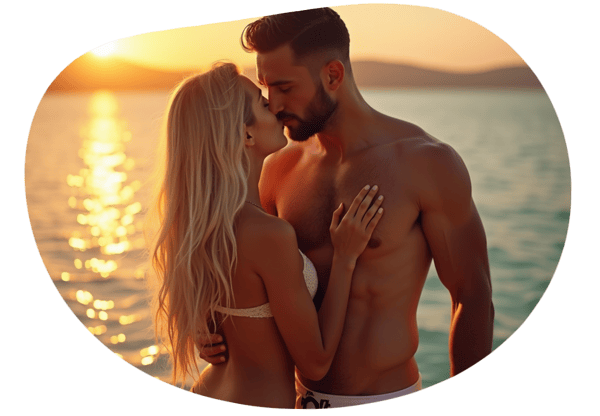 Poolside Passion date idea illustration