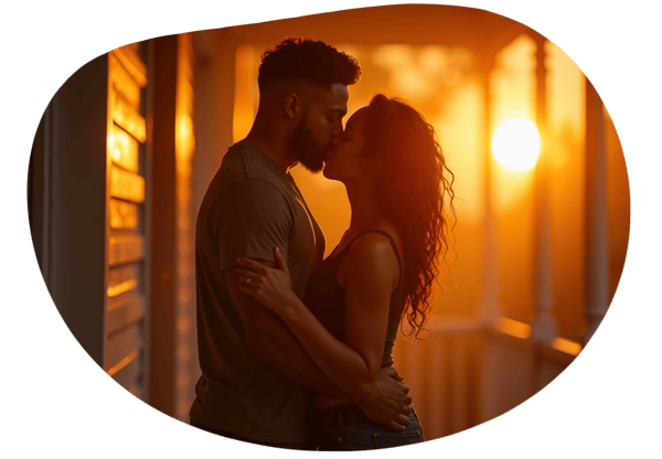 Possessive Passion on the Porch date idea illustration