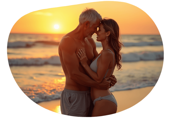 Reunited Passions: Jack and Jill's Steamy Reunion date idea illustration