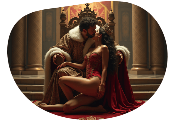 Royal Indulgence date idea illustration
