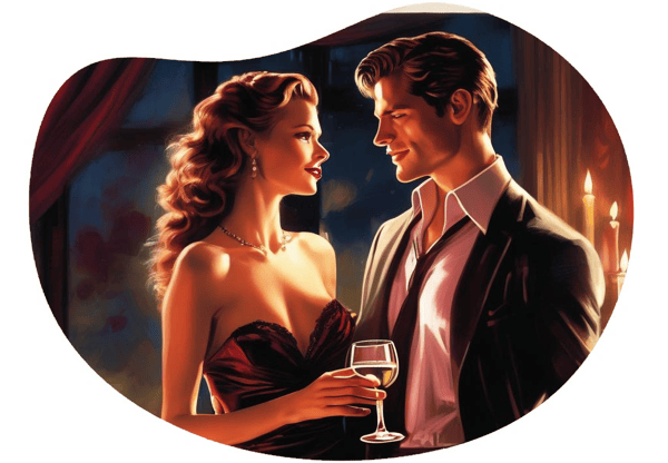 Seductive Encounter date idea illustration