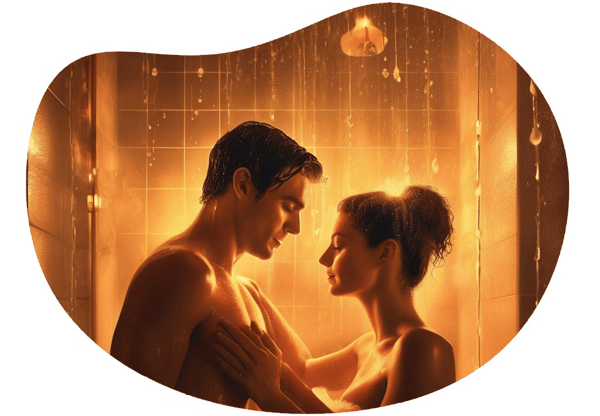 Shower Room Power Play date idea illustration
