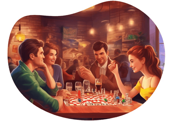 Social Sunday in Moscow date idea illustration