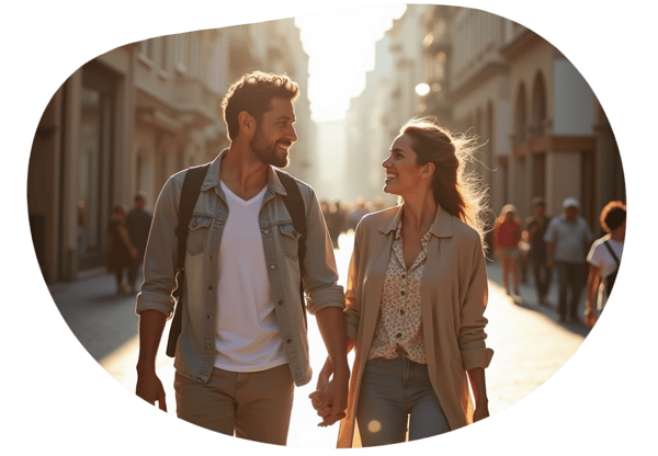 Spontaneous Istanbul Adventure date idea illustration